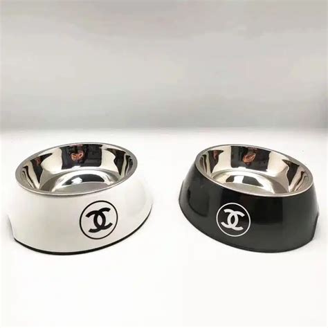 chanel bowl|buy chanel dog bowl.